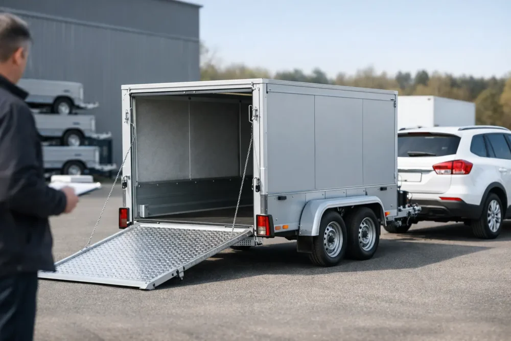 Remolque homologado para transporte: qué mirar