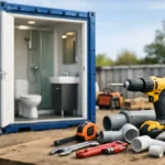 Cómo adaptar contenedor con WC paso a paso