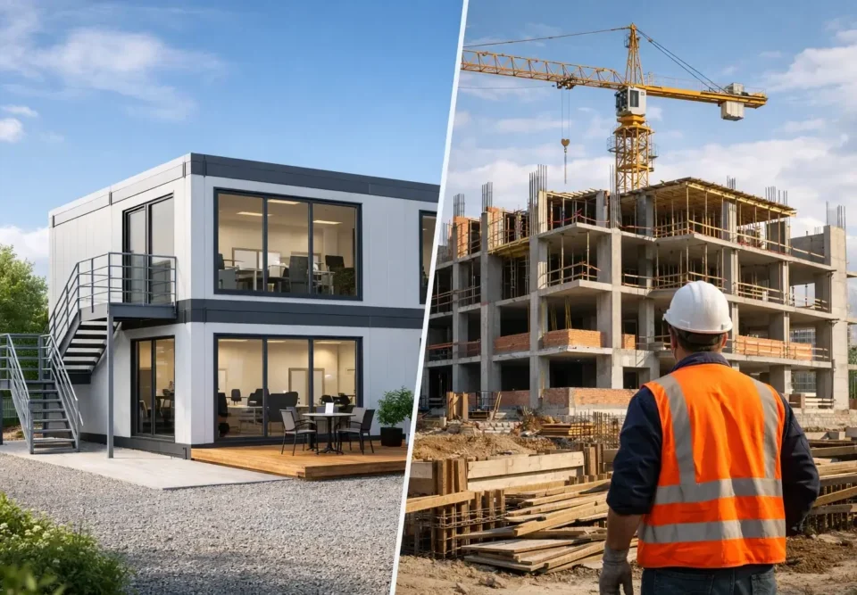 Oficina modular vs obra: qué conviene más