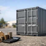 Precio contenedor almacenaje exterior: qué pagar