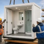 Cómo instalar un módulo sanitario prefabricado