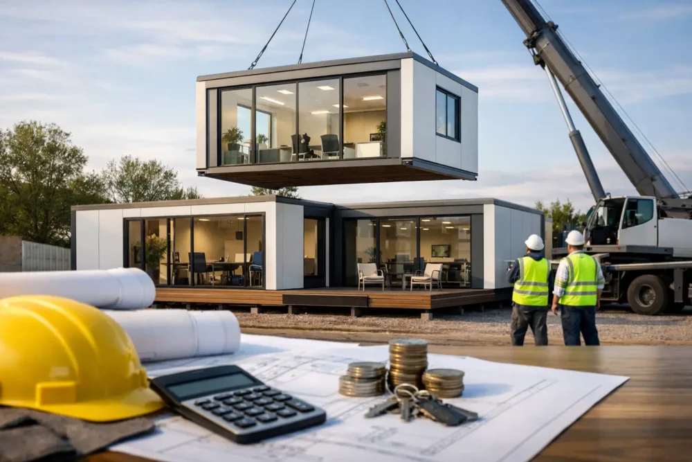 ¿Cuánto cuesta instalar una oficina modular?