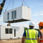 Instalación de contenedor modular paso a paso