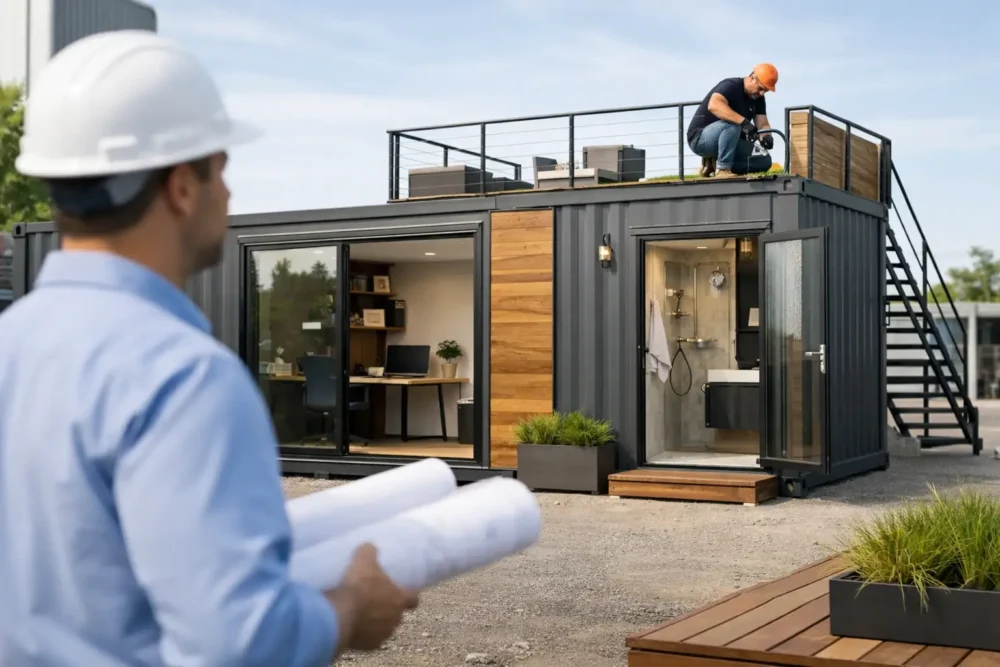 Personalización de contenedores modulares útil