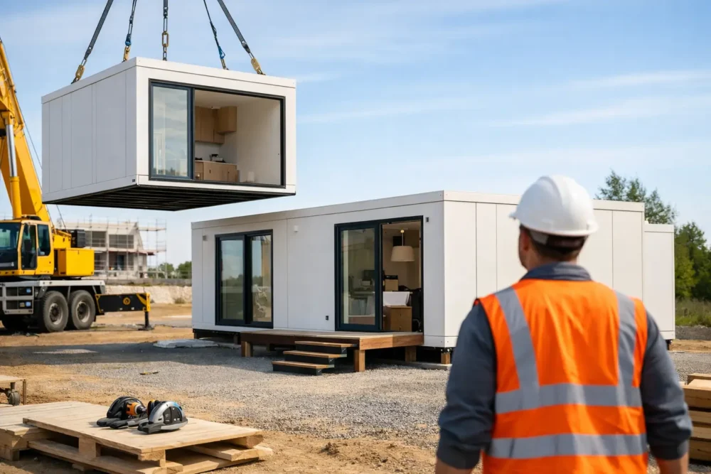 Soluciones modulares para obra que ahorran tiempo